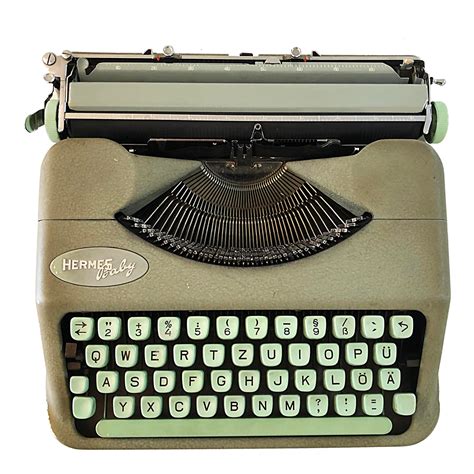 hermes baby rocket typewriter.